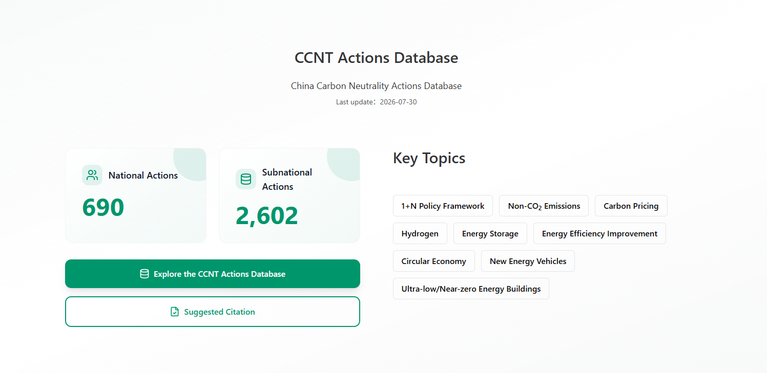 CCNT: China Climate Neutrality Tracker